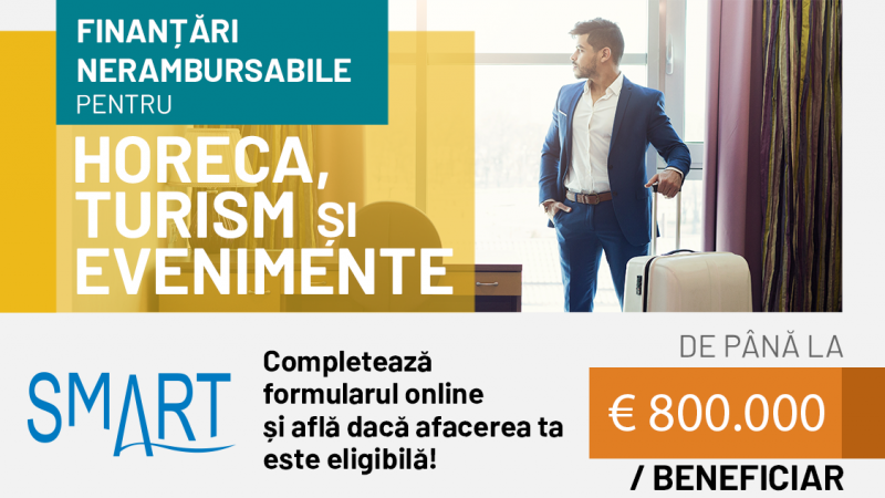 Granturi pentru HORECA, Turism si Evenimente